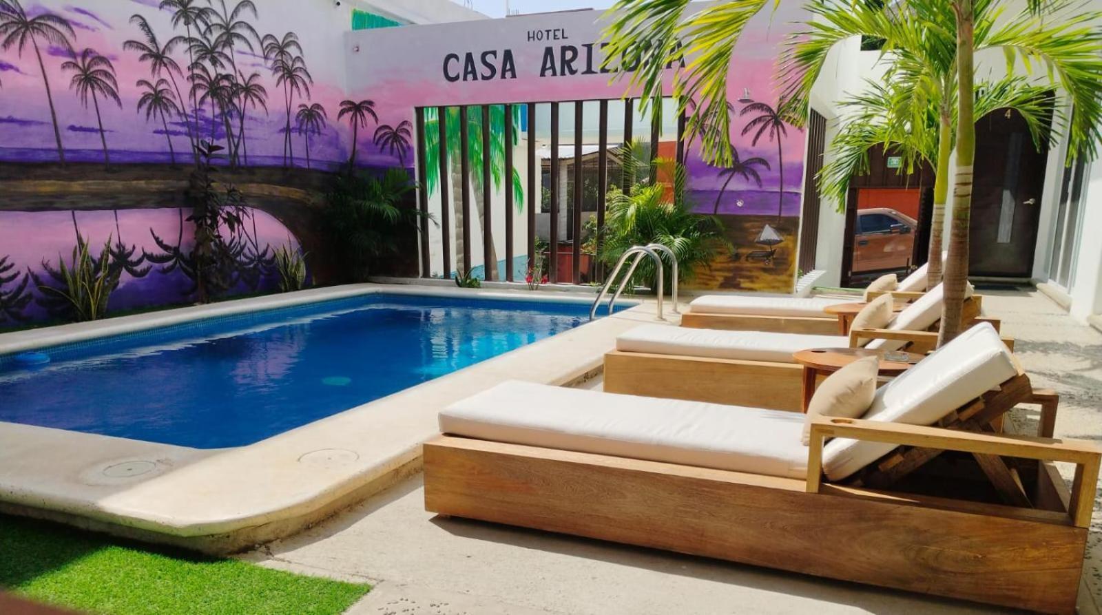 Casa Arizona Hotel Brisas de Zicatela ภายนอก รูปภาพ